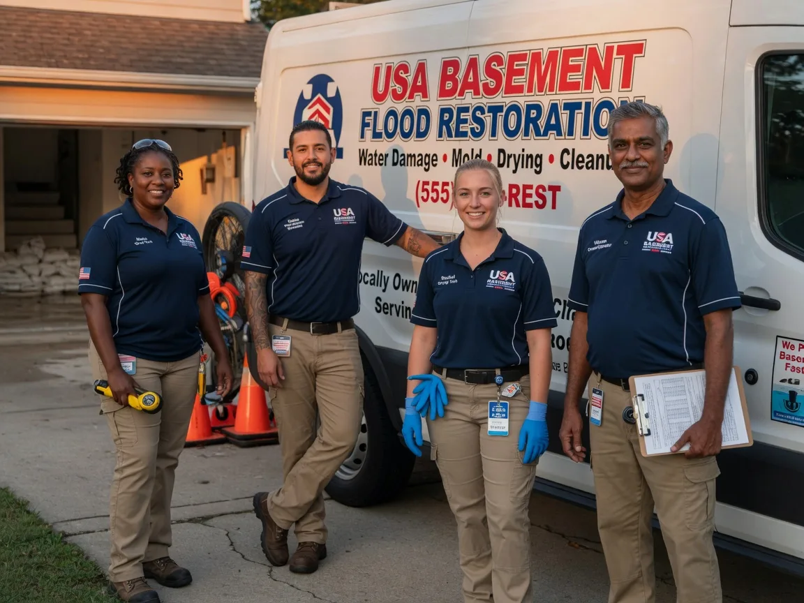 Basement Flood Cleanup company in Wing, AL